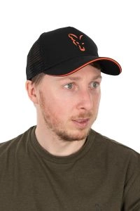 Fox Šiltovka Collection Trucker Black Orange